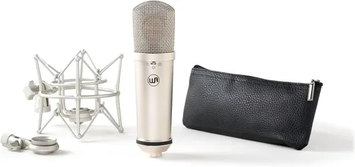 Miniatura 7 de Warm Audio WA-87jr Micrófono condensador de diafragma grande con montura de choque, sonido rico de calidad de estudio para voces, instrumentos