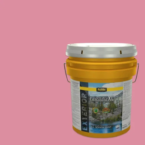 Miniatura 184 de Rodda Paint CASCADIA ZERO - Pintura satinada e imprimación para interiores en uno, 1 galón, Lady Flower Flor de señora