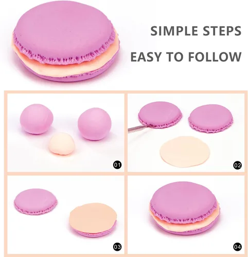 Miniatura 3 de Cutedeer Arcilla Seca al Aire Rosa, Arcilla de Modelado de Espuma de 1.1 lb, Suave y Blanda para Moldear para Niños y Adultos, Suministros de Slime