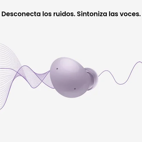 Miniatura 5 de Samsung Galaxy Buds 2 auriculares inalámbricos con cancelación de ruido, sonido ambiental, con Bluetooth, ligeros y cómodos, con control táctil