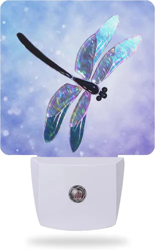 Miniatura 12 de Luz nocturna, hierbas y flores silvestres, luces nocturnas enchufables a la pared para niños y niñas, luz nocturna decorativa media redonda, lámpara