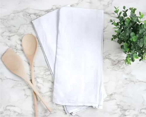 Miniatura 6 de RUVANTI Toallas de bolsa de harina 24 unidades 71x71 cm, 100% algodón, paño de cocina reutilizable, lavable a máquina, absorbente, toalla de bar