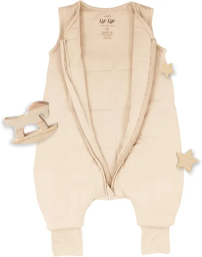 Miniatura 18 de Sleeveless Soft Baby & Toddler Sleeping Sack, Breathable with Adjustable Feet Cuffs & Anti-Slip Grip Gris
