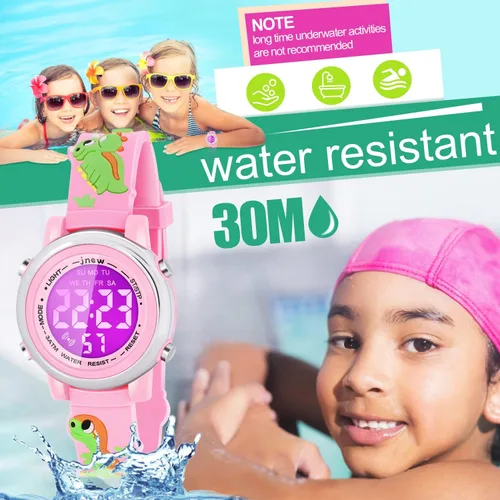 Miniatura 4 de Viposoon Kids Watches with Waterproof Alarm - Dinosaur Gifts for Boys Girls Age 3-10