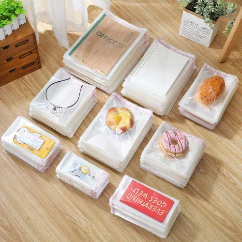 Miniatura 7 de Paquete de 1000 bolsas de polietileno de plástico transparentes resellables de 3 x 5 pulgadas de grosor, 1.6 mil, bolsas de polietileno de plástico
