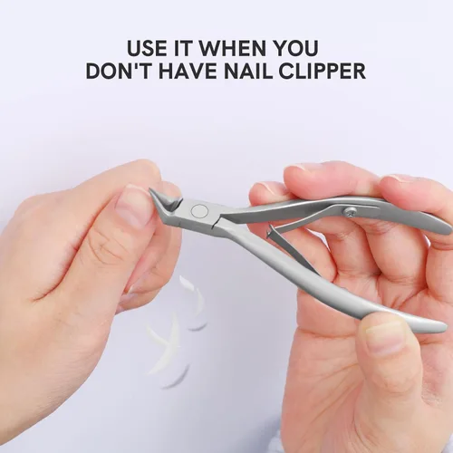 Miniatura 6 de Cortaúñas encarnadas, cuchillas rectas para cortaúñas de pies, acero inoxidable Wide Jaw Sharp Pointed Tip, Toenail Clippers, for Thick Nails