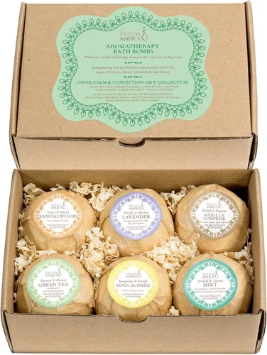 Cesta de regalo de spa en casa, relajación, bombas de baño de aromaterapia, 6 aromas refrescantes y aromáticos para hidratar, revitalizar,