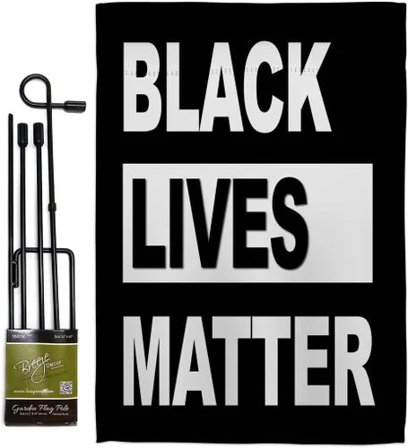 Miniatura 12 de BLM - Juego de derechos civiles de apoyo, causa, anti racismo, revolución, movimiento, igualdad, decoración social, cartel de regalo para patio