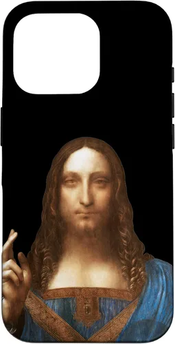 Miniatura 20 de Funda para iPhone 12 Pro Max Leonardo da Vinci - Salvator Mundi (salvador del mundo)