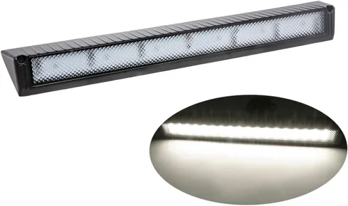 Miniatura 6 de Raycharm Lámpara LED exterior de 9 pulgadas, haz de inundación de ángulo descendente de 40 °, blanco natural de 4000 K, 12 V/24 V CC, salida de alto