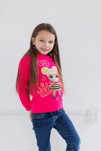 Miniatura 2 de L.O.L. Surprise! Queen Bee Diva Girls Fleece Pullover Hoodie Little Kid to Big Kid