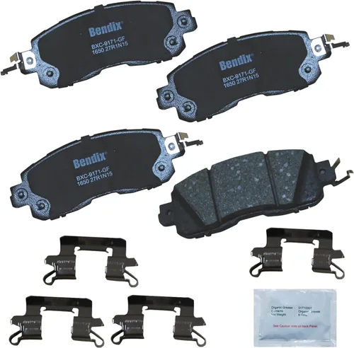 Miniatura 72 de Pastillas de freno delanteras cerámicas Bendix Priority1 CFC2302 para Hyundai Elantra 2021, Sonata 2022-2020, Kia K5 2023-2021
