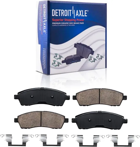 Miniatura 130 de Detroit Axle - Pastillas de freno traseras para Kia Sportage 2017-2022, Hyundai Tucson 2016-2021, pastillas de freno de cerámica 2018 2019 2020