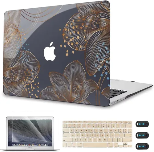 CISSOOK Compatible con modelos de fundas para MacBook Air de 13 pulgadas: A1369 y A1466, versión anterior 2010-2017, carcasa rígida de plástico y