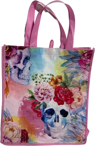 Miniatura 4 de Legacy Licensing Partners Dia De Los Muertos (Día de los Muertos) Bolsa de mano reutilizable grande coleccionable