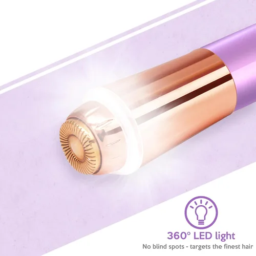 Miniatura 4 de Depilación facial para mujeres, removedor de vello facial eléctrico sin dolor e impecable, afeitadora facial y recortadora para labio superior