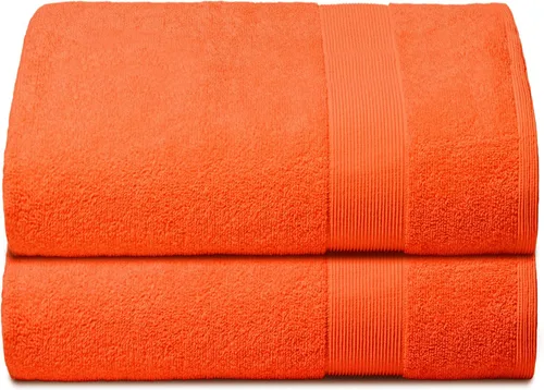 Miniatura 80 de Belizzi Home Toallas de Baño Extragrandes Premium de Algodón Paquete de 2, 35x70 - 100% Algodón Puro - Ideal para Uso Diario - Ultra Suave y Morado