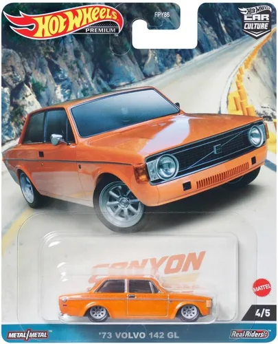 Miniatura 6 de Hot Wheels Cultura del automóvil - Canyon Warriors - '73 Volvo 142 GL [3 años en adelante] HKC53