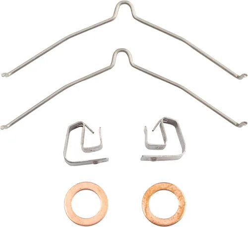 Miniatura 7 de Kit de pastillas de freno delantero, pinzas y rotores TRQ Compatible con Lexus 2010-2015 Toyota 2010-2018