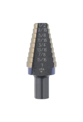 Miniatura 13 de Irwin Tools UniBit broca escalonada de 3/16 in a 1/2 in
