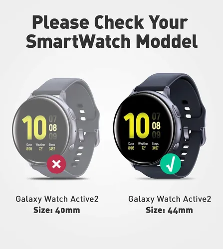 Miniatura 2 de SUPCASE Unicorn Beetle Pro Series - Funda para Galaxy Watch Active 2, resistente funda protectora con correas para Galaxy Watch Active 2