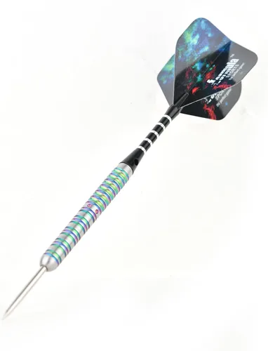 Miniatura 5 de Formula Sports Juego de dardos de punta de acero al 90% tungsteno, juego de puntas de metal profesionales disponibles en 0.74 oz/0.78 oz/0.81 Con