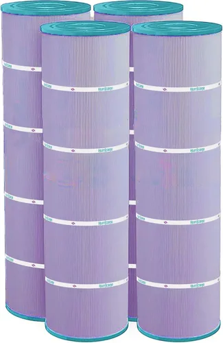 Miniatura 7 de Hurricane Filtros - Paquete de 4 cartuchos de filtro aséptico HF7487-04M Elite para piscina – Repuesto para PA100N, Unicel C-7487, Filbur FC-1270