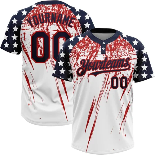 Miniatura 37 de Camisetas de béisbol personalizadas con dos botones, camisetas de sóftbol personalizadas con logotipo de nombre cosido para hombres, mujeres