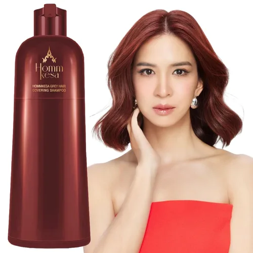 Miniatura 5 de Champú para cubrir el cabello gris Champú de tinte para cabello 3 en 1 para cabello gris, negro natural, 10.15 onzas líquidas Negro (Natural Black)