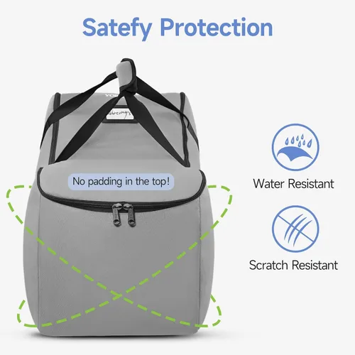 Miniatura 5 de YOREPEK Bolsa de viaje para asiento de automóvil infantil compatible con UPPAbaby MESA V2 y base, apta para todos los asientos y bases de automóvil