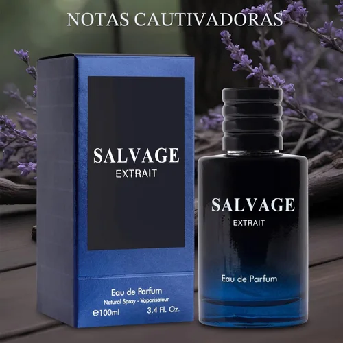 Miniatura 8 de Salvage Extrait Eau De Parfum para hombres, notas de salida de pomelo y especias embriagantes, notas de fondo de esencia de lavanda y madera rica