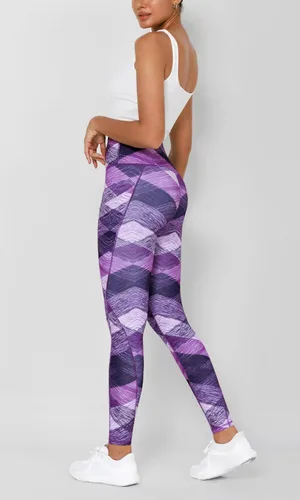 Miniatura 4 de ODODOS - Leggings de yoga con cintura alta y bolsillos para mujer, pantalones de yoga deportivos con control de abdomen, no se transparentan