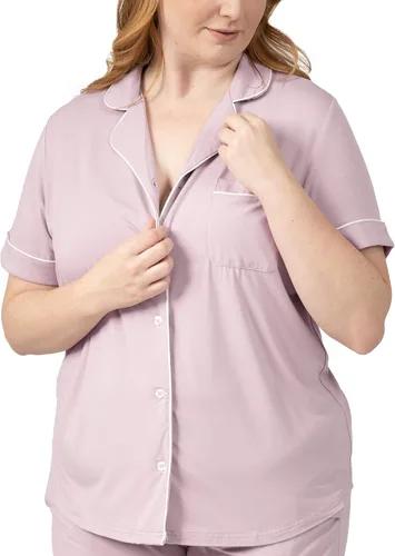 Miniatura 2 de Kindred Bravely Clea Classic - Conjunto de pijama de manga corta para maternidad y lactancia