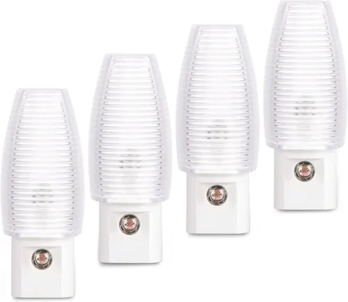 Miniatura 8 de Emotionlite Luz nocturna enchufable, luz nocturna LED blanca neutra, sensor de atardecer a amanecer, niños, guardería, dormitorio, baño, pasillo