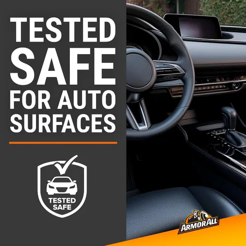 Miniatura 6 de Armor All - Kit de toallitas de limpieza para interiores de automóvil, desinfecta, protege y limpia el interior del automóvil, incluye toallitas