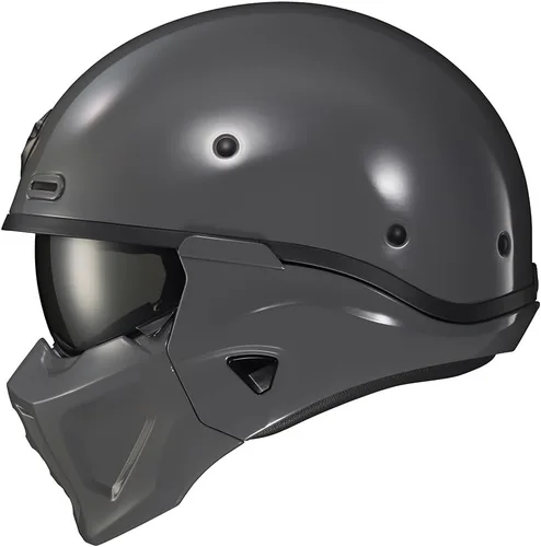 Miniatura 7 de ScorpionEXO Covert X Casco de Motocicleta de Cara Abierta Media Carcasa 3/4 Modo Listo para Comunicación Bolsillos para Altavoces DOT