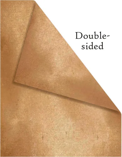 Miniatura 4 de Better Office Products - Papel de pergamino sintético de aspecto antiguo, tamaño carta de 8.5 x 11 pulgadas, papel de impresión de doble cara, por