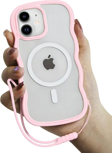Miniatura 20 de Funda magnética para iPhone 13 Pro Max, funda transparente para iPhone 13 Pro Max, bonita funda para iPhone 13 Pro Max, funda protectora de TPU