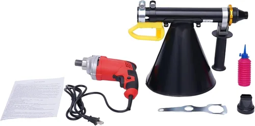 Miniatura 6 de YIYIBYUS Pistola de lechada de mortero Aplicador pulverizador eléctrico semiautomático 750W, pistola de lechada de mortero pulverizador herramienta
