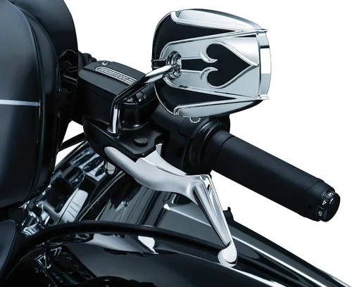 Miniatura 5 de Kuryakyn 1848 Accesorio para Manillar de Motocicleta: Palancas de Activación de Embrague y Freno Boss Blades para Motocicletas Harley-Davidson