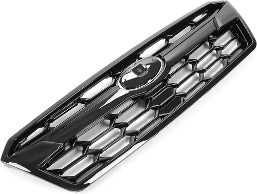 Miniatura 4 de HECASA Rejilla superior delantera compatible con Subaru Crosstrek 2018-2020 Reemplazo para 91123FL170 91123FL121 Rejilla de radiador y parachoque