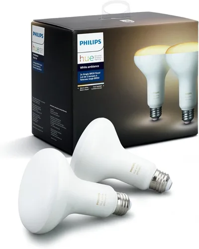 Miniatura 12 de Philips Hue White Ambiance BR30 - Paquete de 2 luces LED inteligentes regulables equivalentes a 60 W