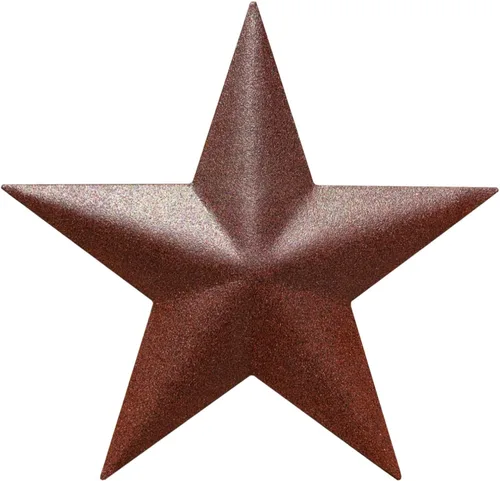 Estrella de granero – Estrellas de metal para exteriores de Texas Stars Art Rustic Vintage Western Country Home Farmhouse Decoración de pared (5