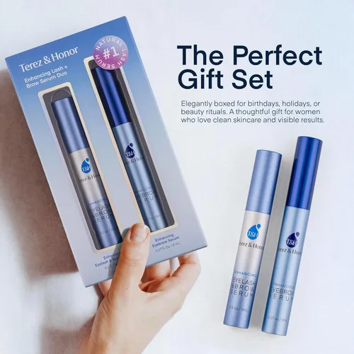 Miniatura 3 de Terez & Honor Suero avanzado para mejorar pestañas y cejas (Paquete de dúo de suero para pestañas y cejas)