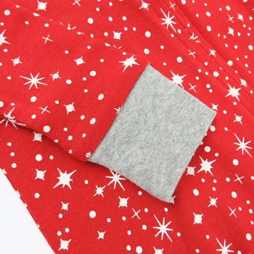 Miniatura 4 de HonestBaby Pijama ajustada de algodón orgánico con pies