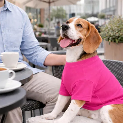 Miniatura 8 de Lovelonglong 2019 - Ropa para mascotas, Disfraces para Perro, Ropa Camisetas en blanco para Perros Grande Medianos Pequeños 100% Algodón 18