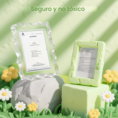Miniatura 5 de Kit de arcilla seca al aire, 12 arcillas para modelar de animales para niños, arcilla Model Magic con herramientas de escultura y tutoriales, segura