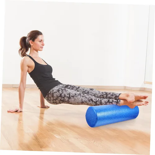 Miniatura 3 de KOMBIUDA Rodillo de yoga de espuma de alta densidad para relajación muscular y terapia de fitness, columna ligera para masaje de tejido profundo