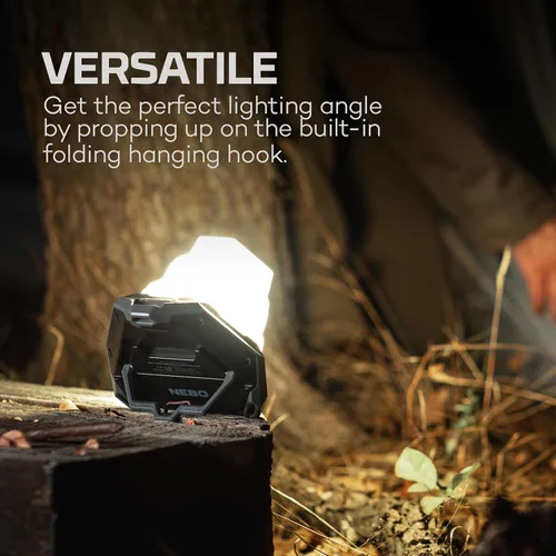 Miniatura 6 de NEBO Galileo - Linterna plegable de aire, 6 modos de luz, duradera, potente linterna con gancho para colgar para acampar y uso al aire libre, 500