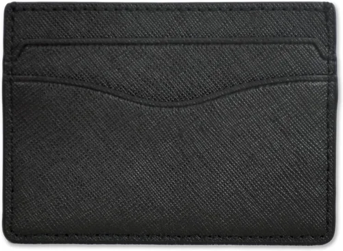 Miniatura 2 de Tory Burch Cartera de piel Saffiano 136101 Emerson Slim Card Case para mujer (001 negro)